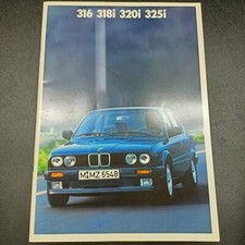 Rivista Libretto Auto Vintage BMW 316 318i 320i 325i - 1987