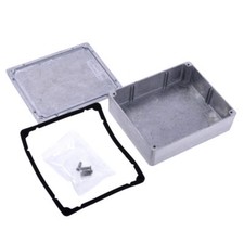 Alloggiamento in alluminio 120 x 100 x 35,7 mm alloggiamento in alluminio stampato a iniezione IP66 BS23 scatola in metallo Gainta