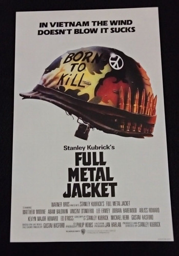 Poster film full - full, metal