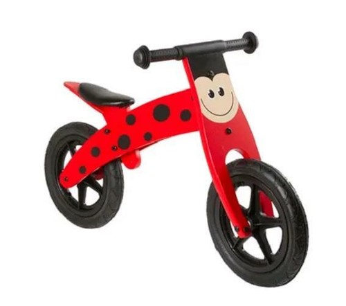 Bici pedagogica legno - bici, senza