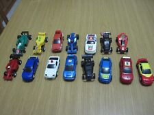 Lotto di  15  macchinine per piste elettriche varie marche.