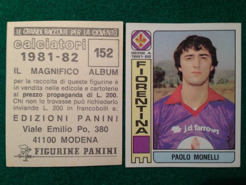 Calciatori 1981 1982 - 81-1982, n