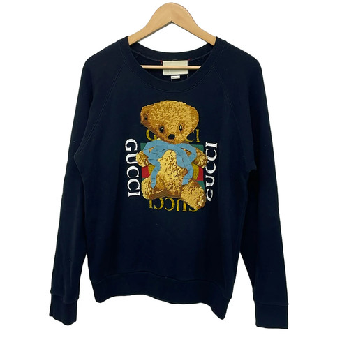 Felpa donna gucci navy - gucci, multi