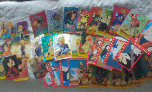 Lotto carte dragon ball serie - carte,