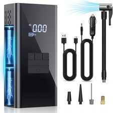 Vexloria JN-058 Compressore Aria Portatile, 6000mAh Mini Compressore