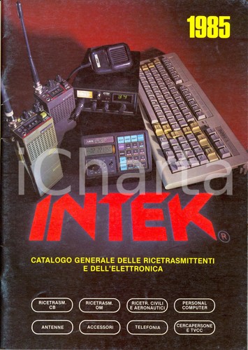 1985 milano intek catalogo - 1985,