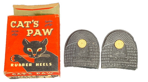 Cats paw black rubber - black,