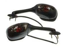 Coppia specchietti carbon look