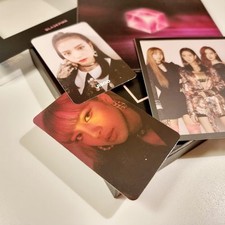 BLACKPINK | Square Up (1st Mini Album BLACK Ver) + Jisoo & Lisa Photocards K-pop