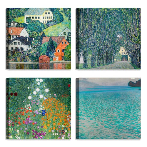Set quadri gustav klimt - di,