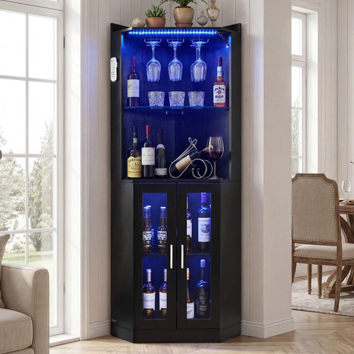 Mobile bar angolare con - mobile, led