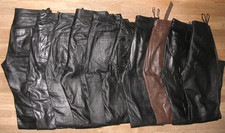 10 Getragene Pantaloni IN Pell