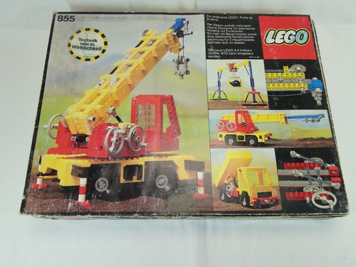 Lego technic 855 - lego, gru