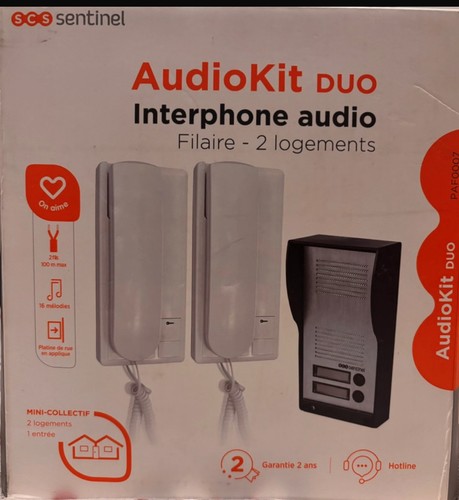 Kit citofono bifamiliare scs - bifamiliare,