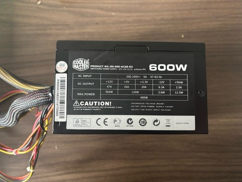 Cooler master 600w - cooler,
