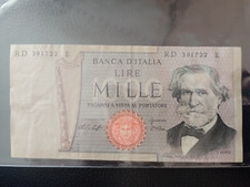 BANCONOTA MILLE LIRE 1000