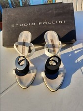 Scarpe anni 80  Marco Pollini con scatola tacco cm10 numero 36.