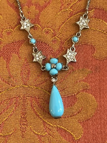 Superbo collana pietra - collana,