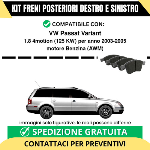 Pastiglie freno posteriori - pastiglie,