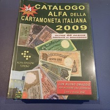 Catalogo Cartamoneta Italiana 2009 E Miniassegni Alfa Nuovo Lotto Sc1 