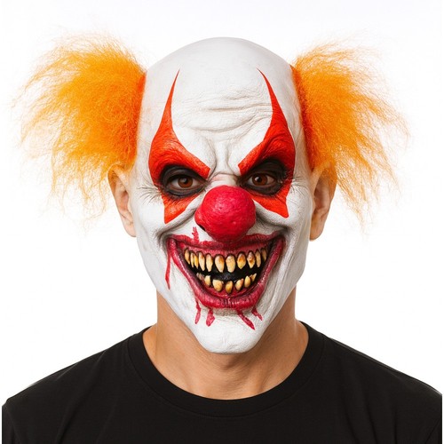 Maschera clown halloween - maschera,