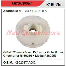 Puleggia avviamento mitsubishi - puleggia,