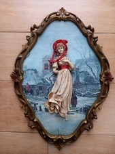 Vintage Quadro Plastica Donna