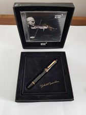 Montblanc Yehudi Menuhin Donation Pen Fountain BROAD Pen Stilografica come nuova