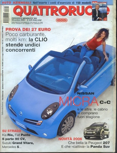 2005 quattroruote nissan - 12/2005,