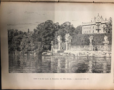 Incisione d'epoca stampa