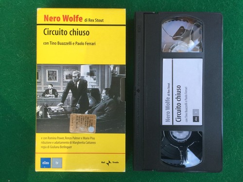 Vhs film rex stout nero - vhs,