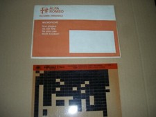 ALFA ROMEO CATALOGO RICAMBI