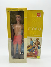 Barbie 1970 The Sun Set Malibu Ken Fabriqué à Hong Kong  NRFB*