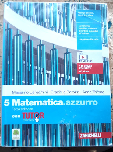Matematica azzurro vol - vol., con