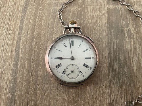 Reloj bolsillo plata 800 - bolsillo,