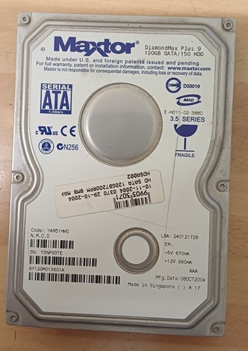 Maxtor diamondmax plus 120gb - diamondmax,