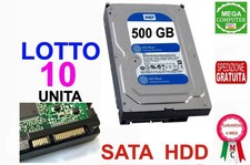 LOTTO 10 HARD DISK 500 GB SATA
