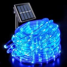 200 luces LED solares para