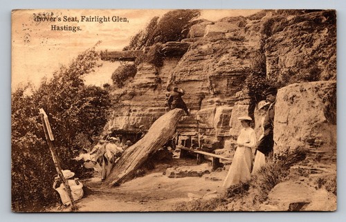 Postcard hastings dovers - hastings,