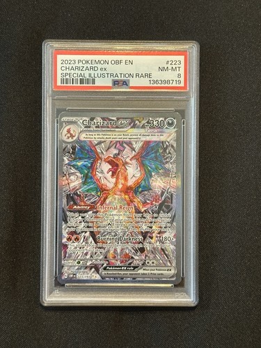Psa charizard fiamme di - charizard,