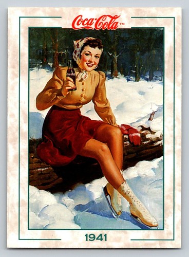 Coca cola donna pin - 1941, la