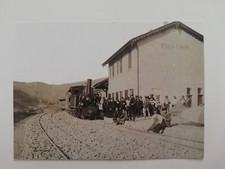Foto Riproduzione Ferrovia Sarda Stazione di Desolo Tonara 1886 Circa