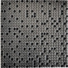 Eco Mosaico Grigio Scuro Nero