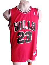 Maglia basket maglietta Chicago Bulls Michael Jordan 23 NBA Shirt Jersey size L