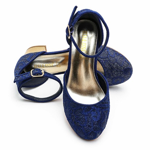 Scarpe festa con - scarpe, zeppa
