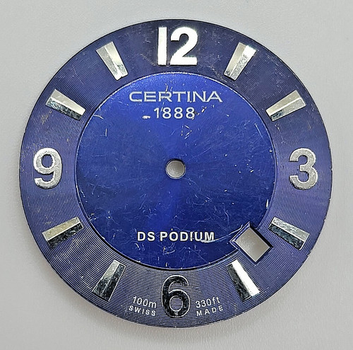 Certina podium 1888 blu - podium,