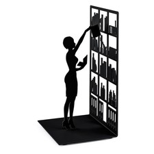 The Library Metal Bookend –