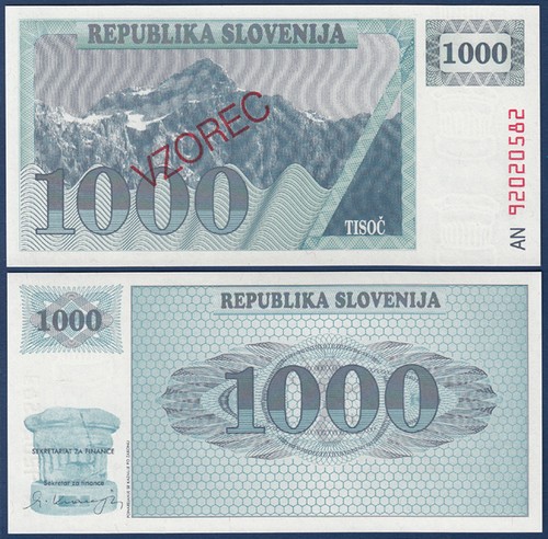 Slovenia 1000 - /,