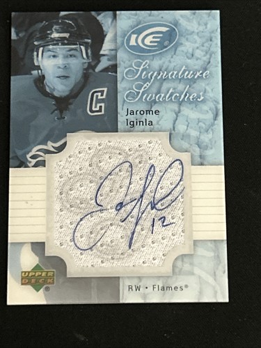 Jarome iginla auto patch - iginla,