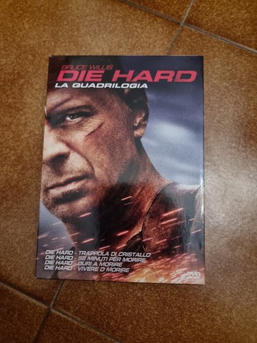 Die hard quadrilogia dvd - die, la
